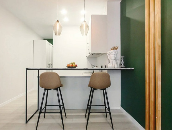 Улучшенная студия для 1-4 гостей с мини-кухней