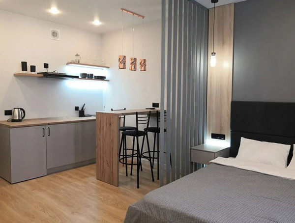 Студия для 3 гостей на 5 эт. с балконом